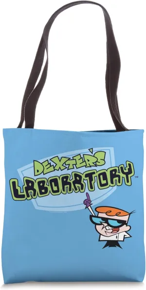 Dexter's Laboratory Logo Tote Bag
