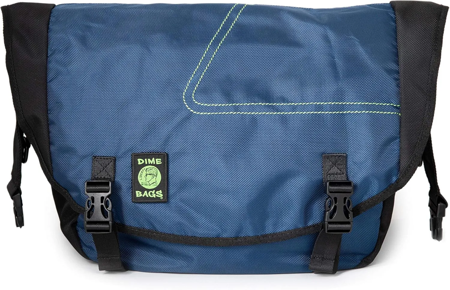 DIME BAGS Voyage Messenger Over the Shoulder Hemp Bag with Padded Pouch for Laptop Computer