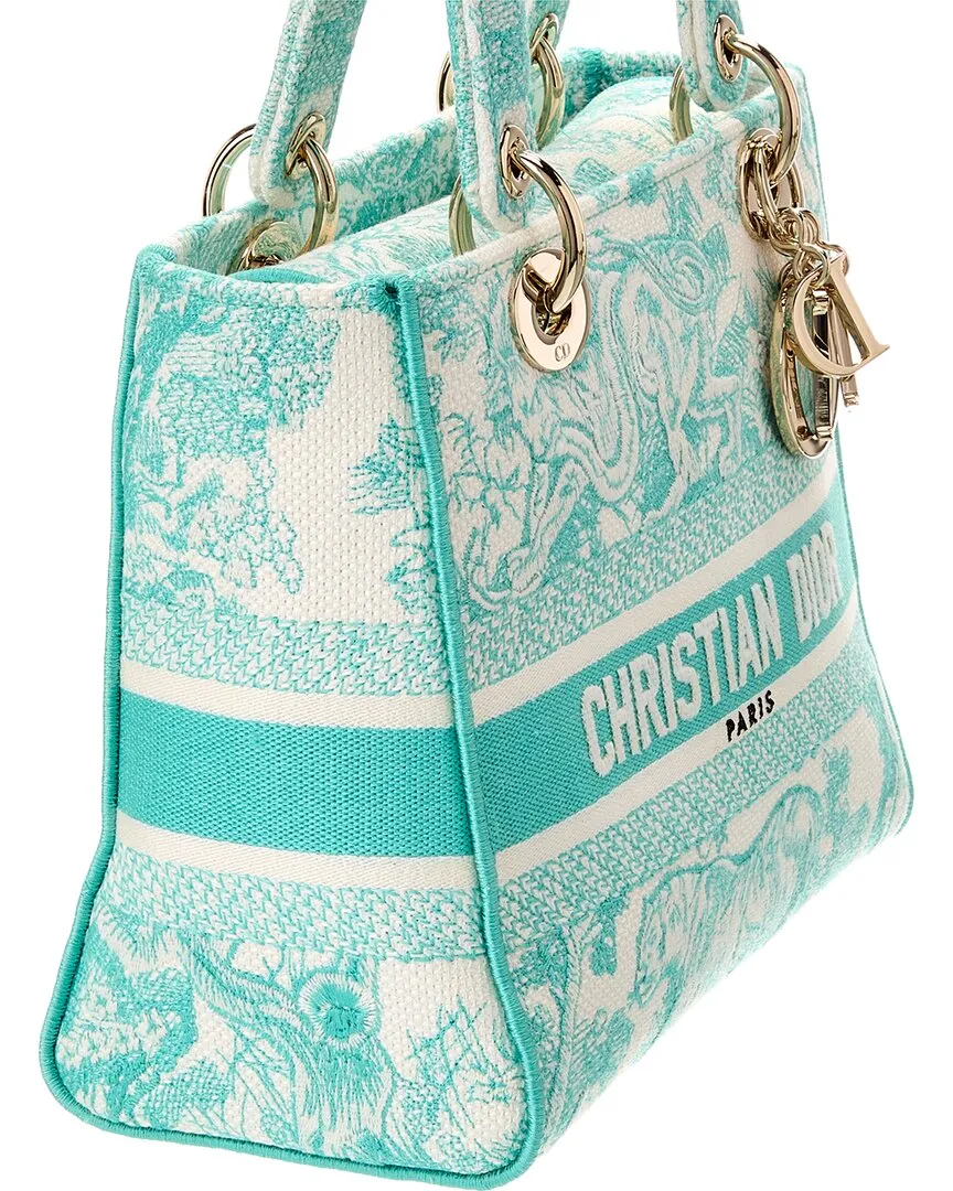 Dior Lady D-Lite Medium Canvas Tote