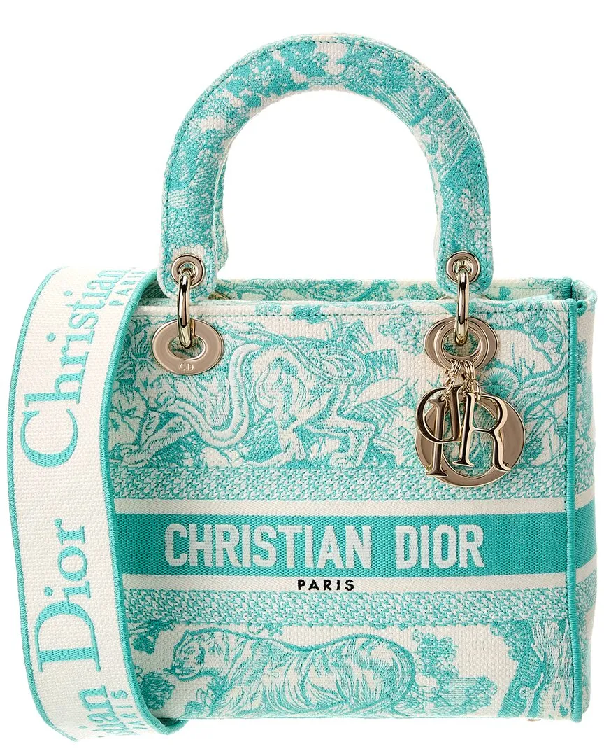 Dior Lady D-Lite Medium Canvas Tote