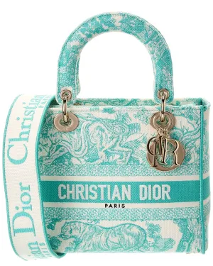 Dior Lady D-Lite Medium Canvas Tote