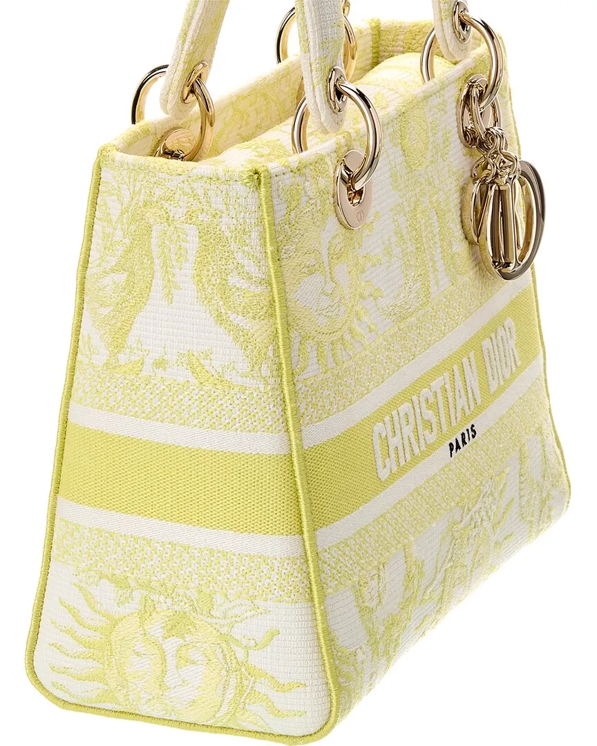 Dior Lady D-Lite Medium Canvas Tote