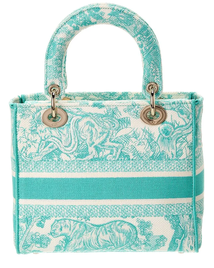 Dior Lady D-Lite Medium Canvas Tote