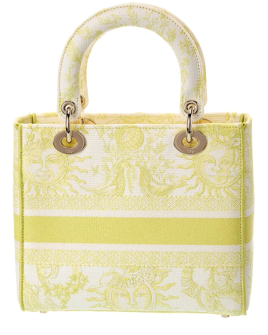 Dior Lady D-Lite Medium Canvas Tote