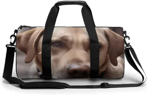 Dog Eats Ice Cream Cone Sport Gym Duffle Travel Bag for Women Men Overnight Weekender Bag with Shoe Compartment,Wet Pocket, 17.7in/9in/9in, style-10