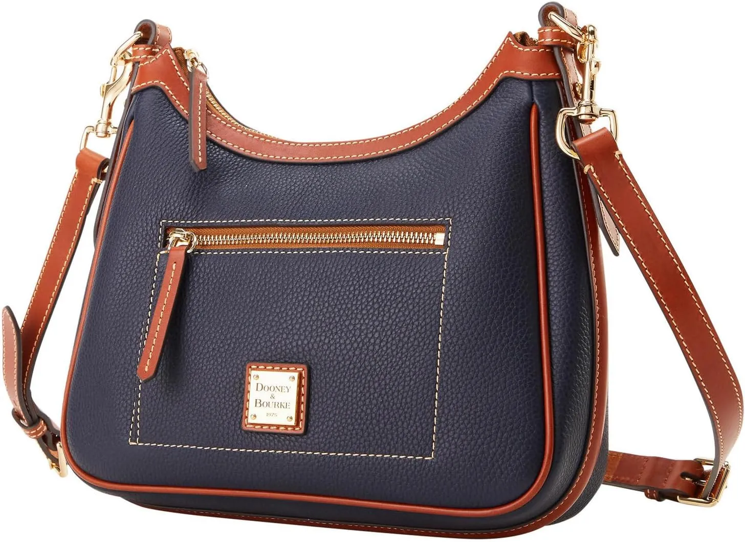 Dooney & Bourke Handbag, Pebble Grain Crossbody Hobo Shoulder Bag