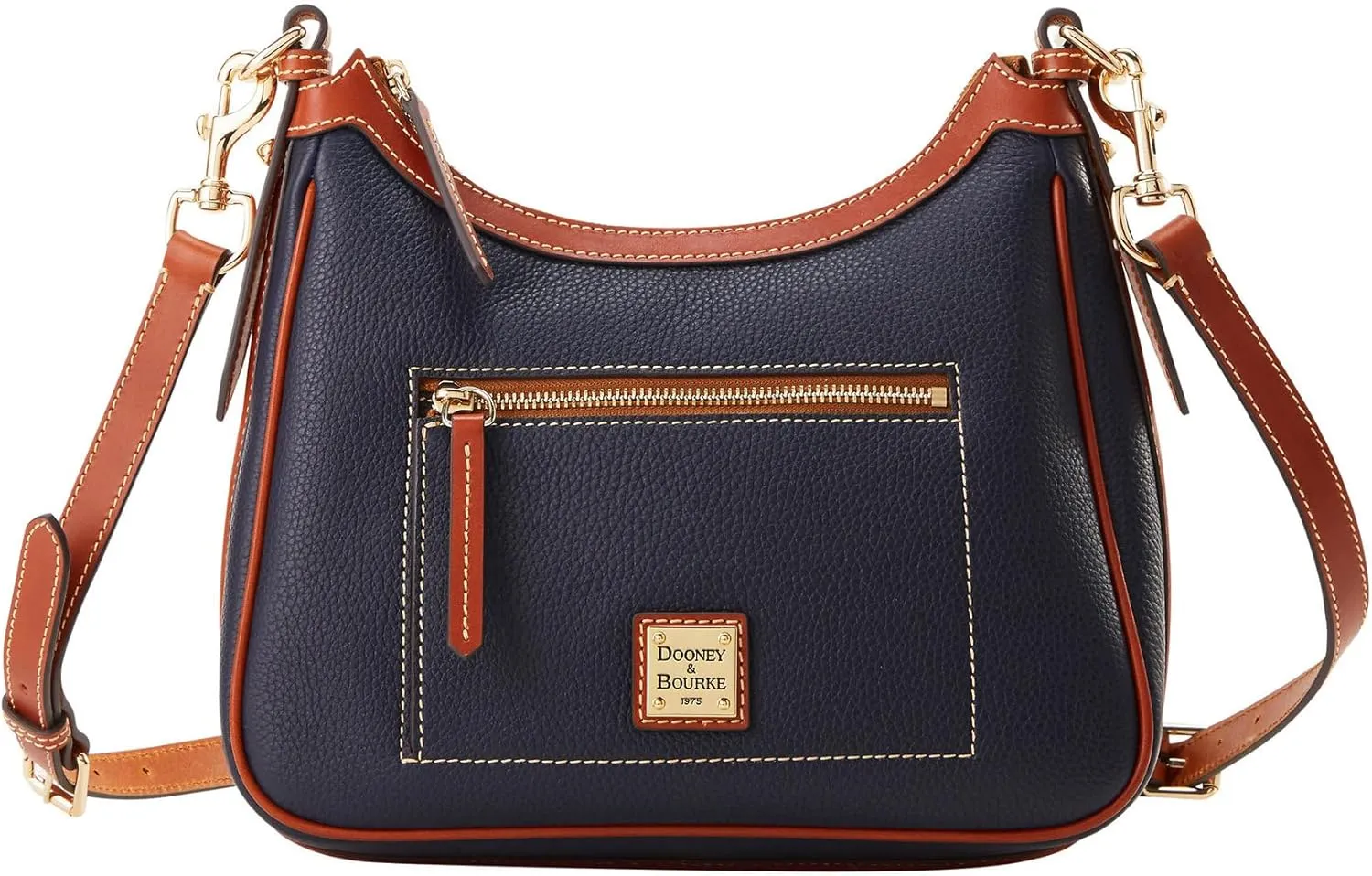 Dooney & Bourke Handbag, Pebble Grain Crossbody Hobo Shoulder Bag