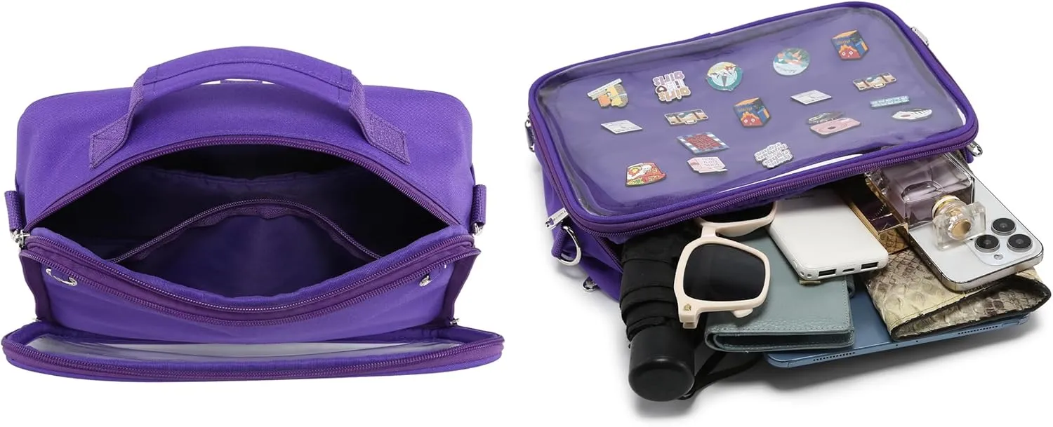 Dopamine Color Ita Bag Backpack Satchel Oxford Crossbody Messenger Shoulder Bag