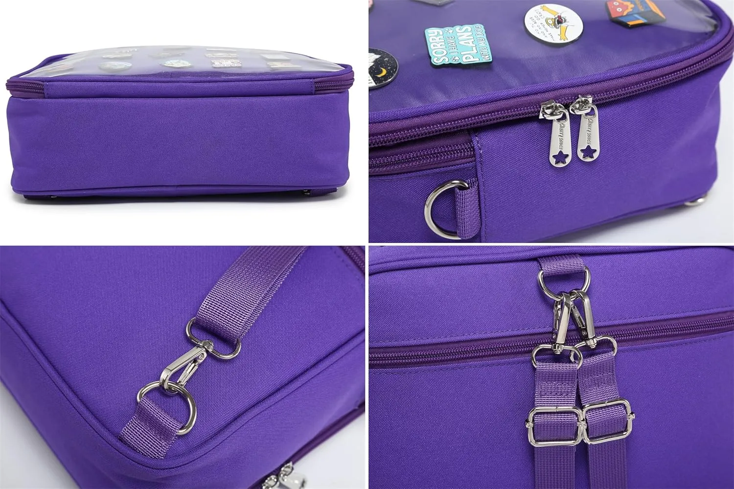 Dopamine Color Ita Bag Backpack Satchel Oxford Crossbody Messenger Shoulder Bag