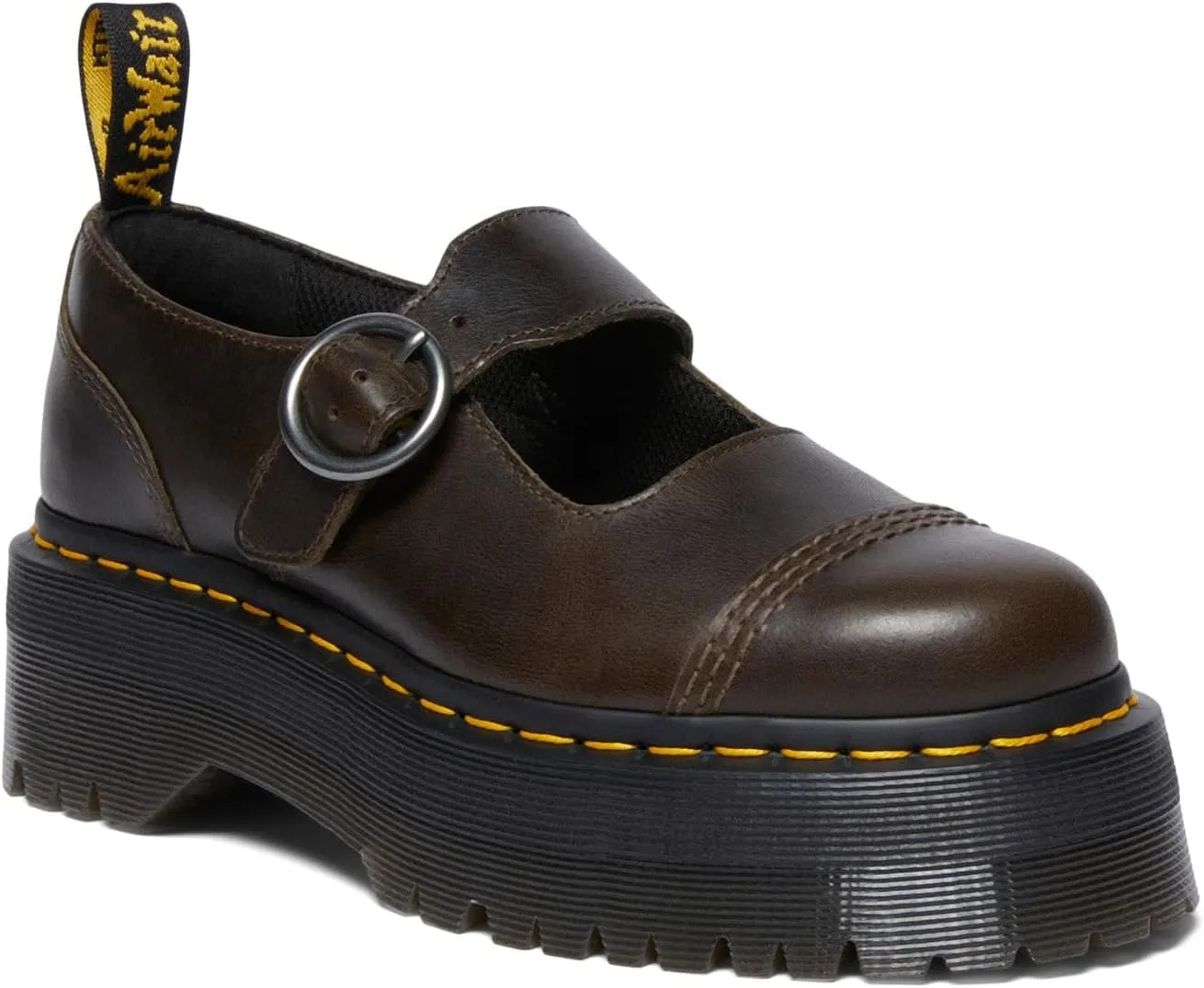 Dr. Martens Women's Addina Leather Platform Shoes