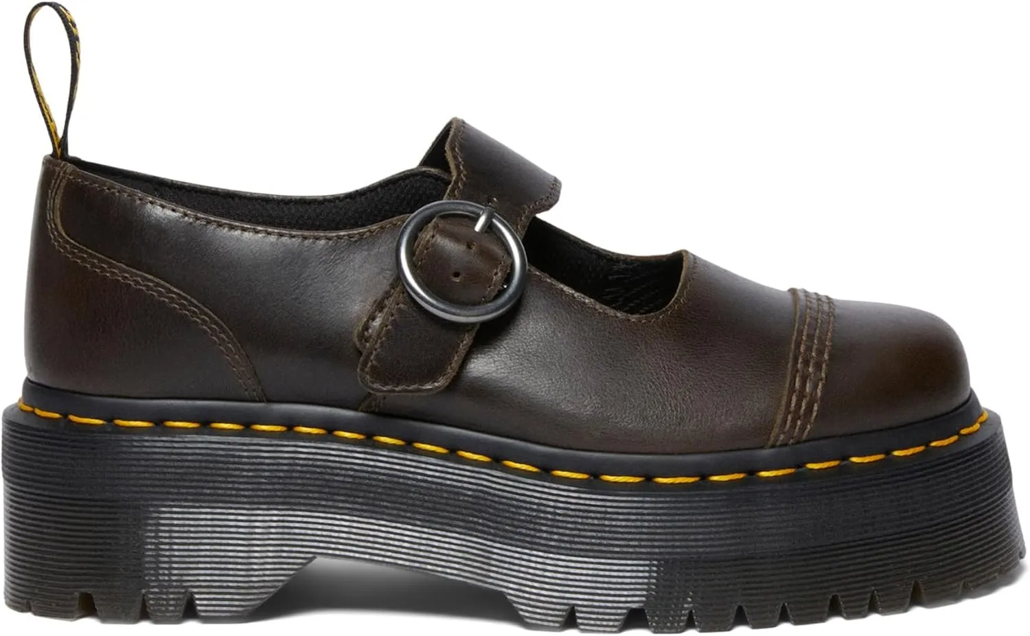 Dr. Martens Women's Addina Leather Platform Shoes
