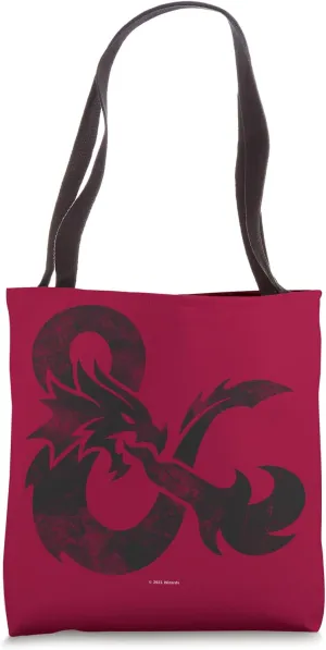 Dungeons & Dragons Distressed Ampersand Logo Tote Bag