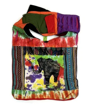 Dye Hippie & Limited edition Tie Elephant Well-loved Bag Fringe with Bohemian