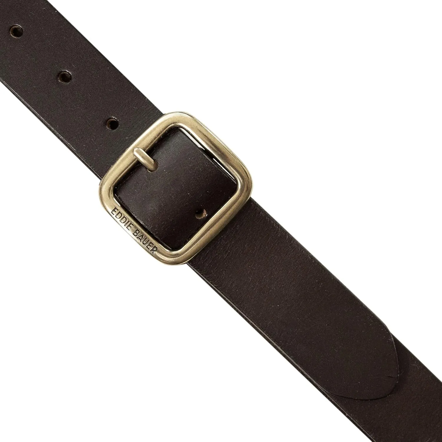 Eddie Bauer Women's Casual Leather Belts with Durable Metal Buckle