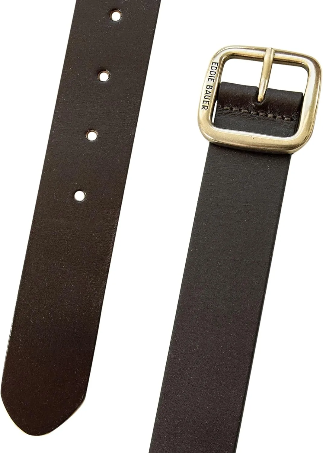 Eddie Bauer Women's Casual Leather Belts with Durable Metal Buckle