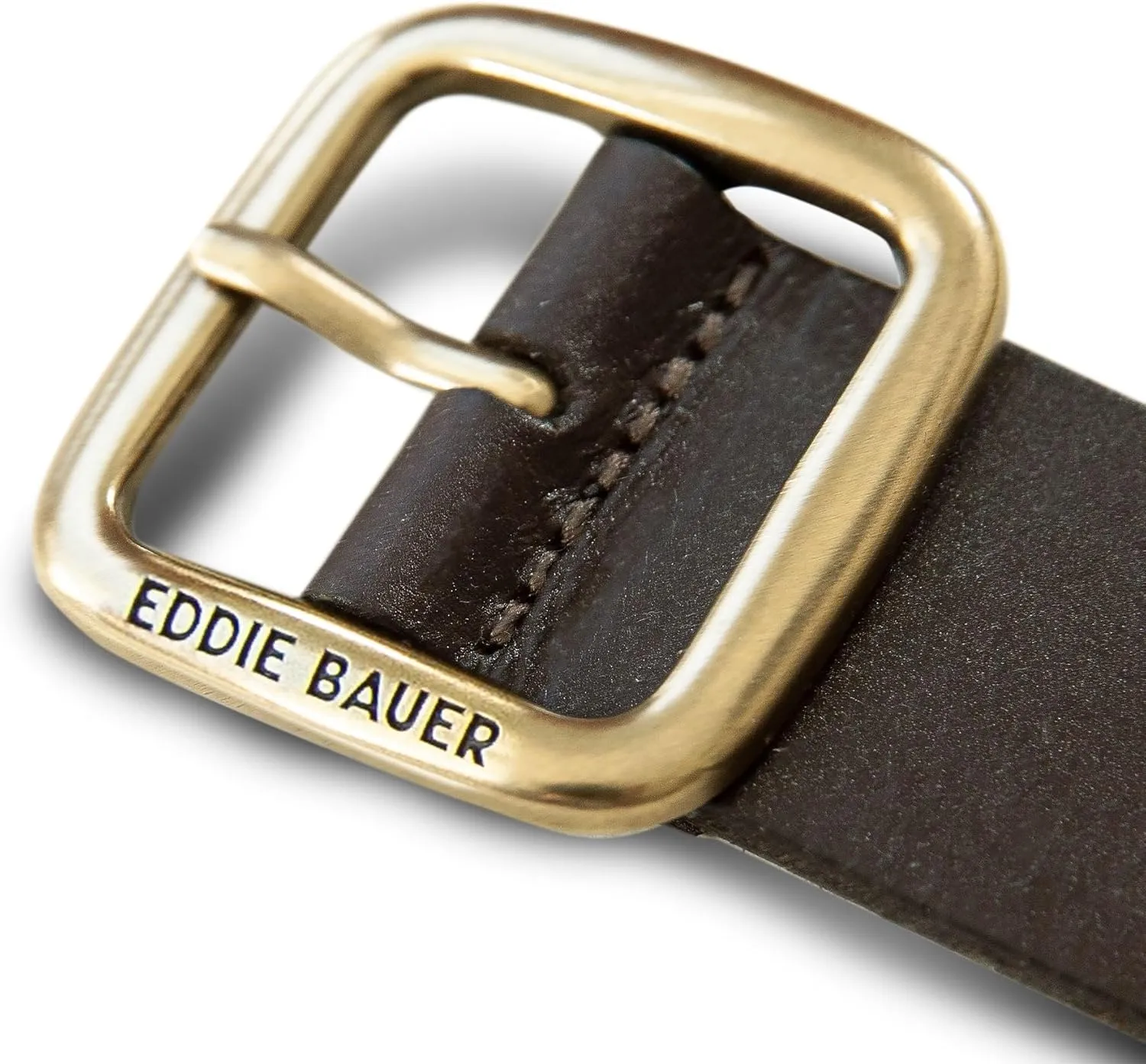 Eddie Bauer Women's Casual Leather Belts with Durable Metal Buckle