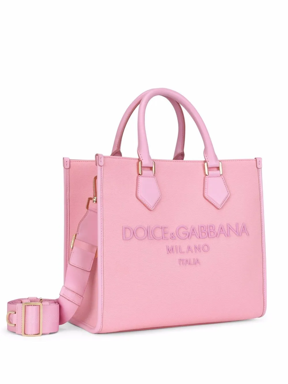 Embroidered logo handbag