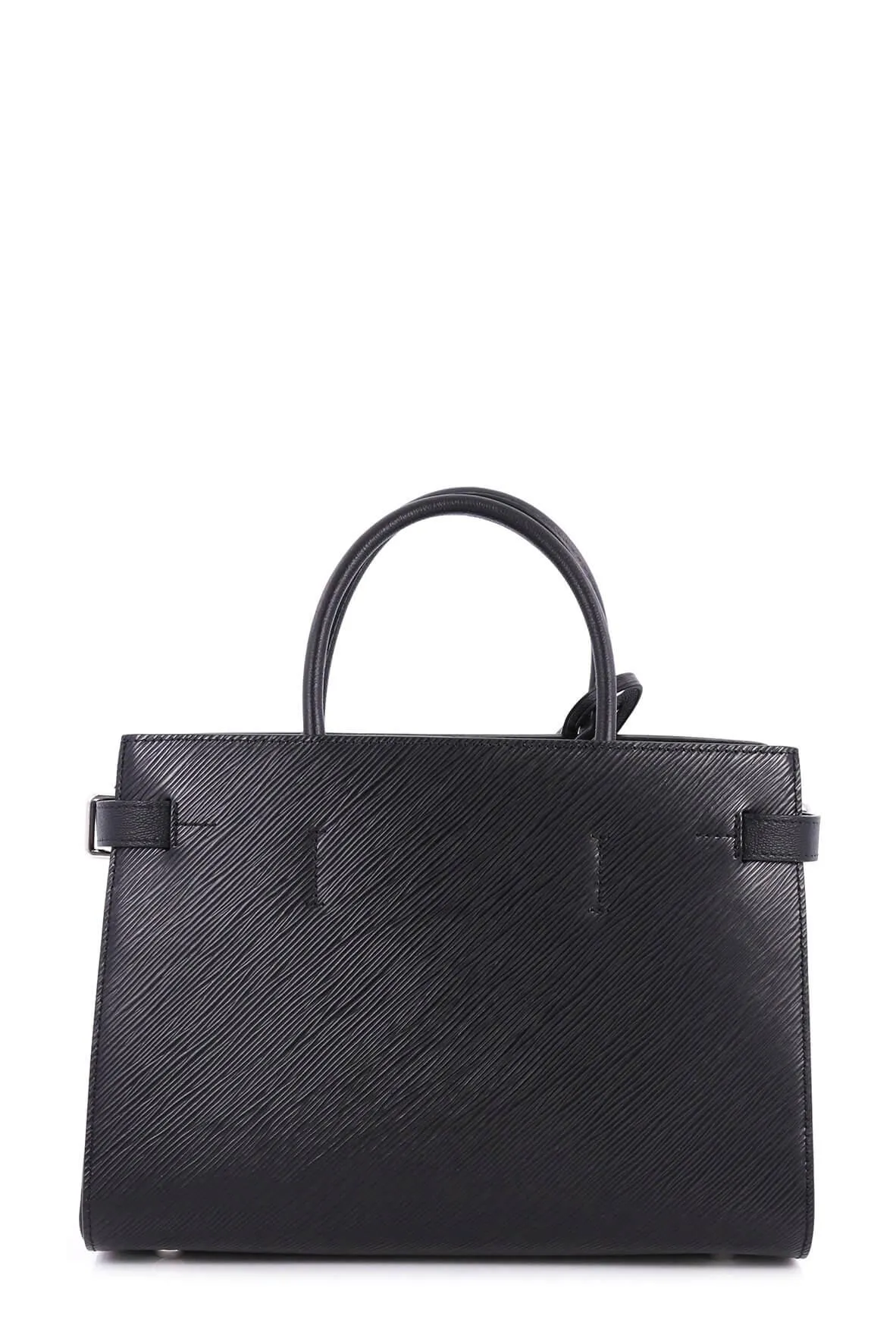 Epi Twist Tote Black