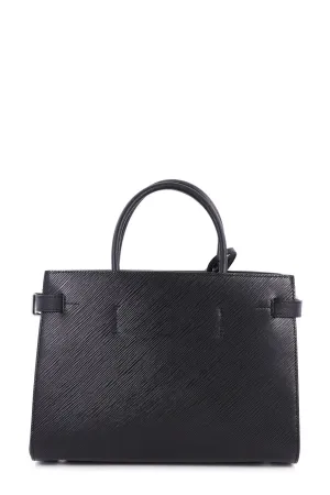 Epi Twist Tote Black