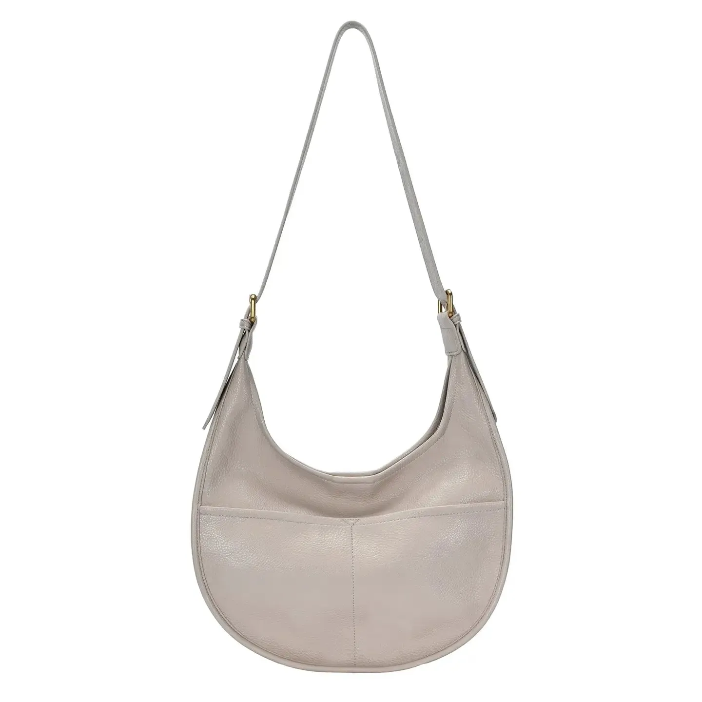 Everly 2 in 1 Slouchy Hobo Bag Beige