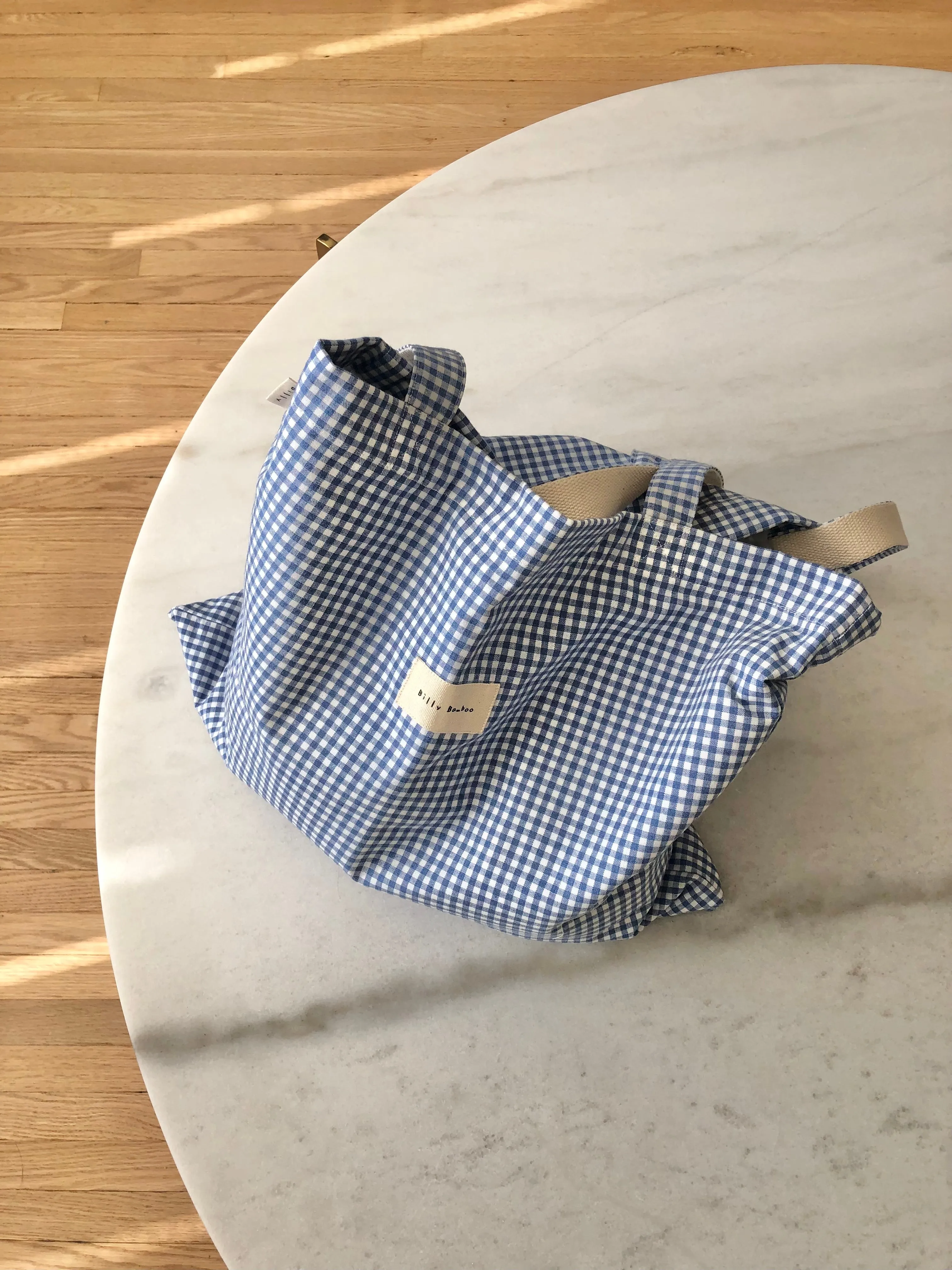 Exclusive choices GINGHAM Sustainable BAG TOTE