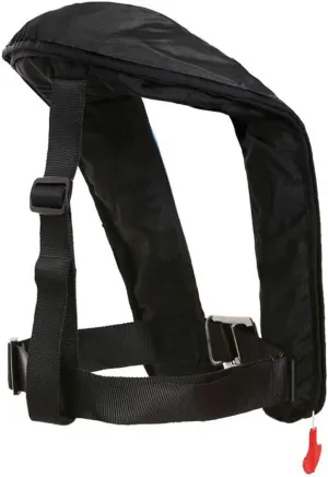 Eyson Inflatable Life Jacket Life Vest Highly Visible Manual for Adults (Black)