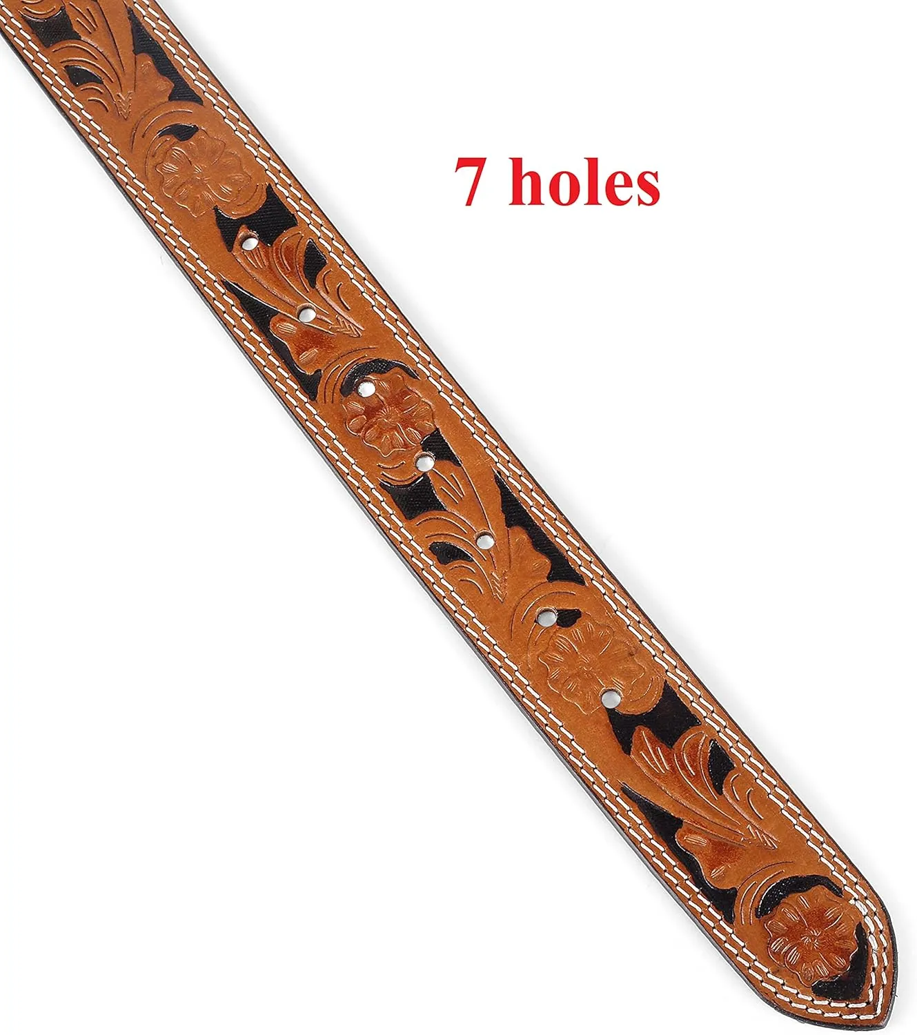 F&L CLASSIC Belt for buckle men Snap on Strap Full Grain One Piece Leather no buckle,1 1/2" Wide, Made in USA