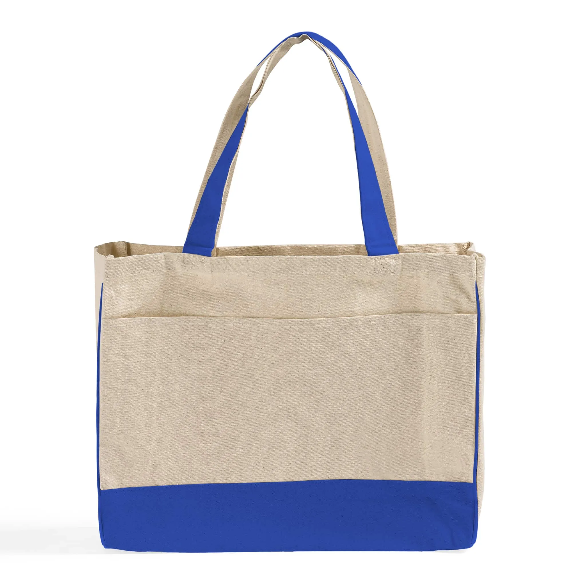 Fancy Tote Bags Canvas with Inside Zipper Pocket