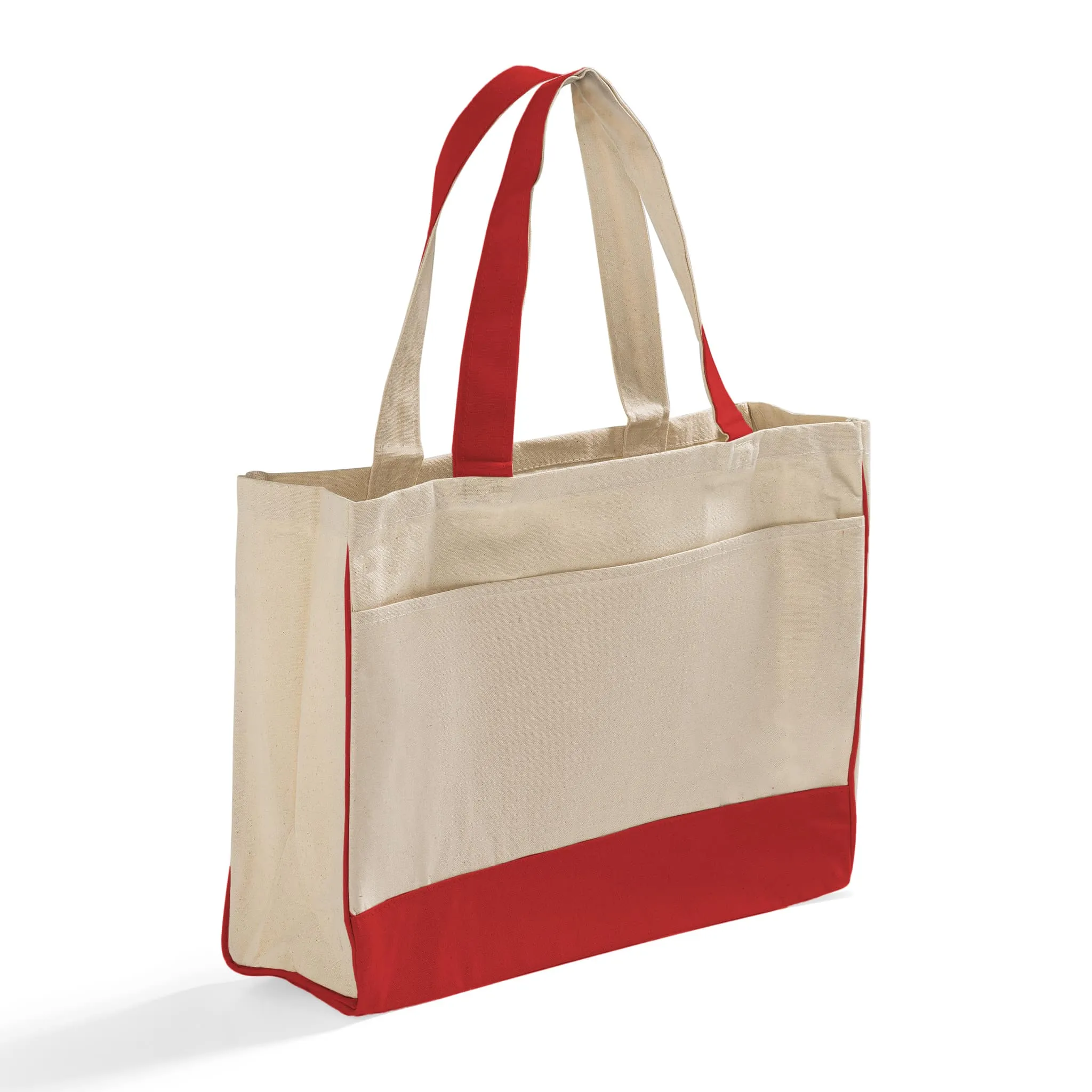Fancy Tote Bags Canvas with Inside Zipper Pocket