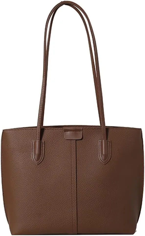 Fashion Tote Bag for Women Large PU Leather Top Handle Satchel Shoulder Purse Oversized Work Handbags