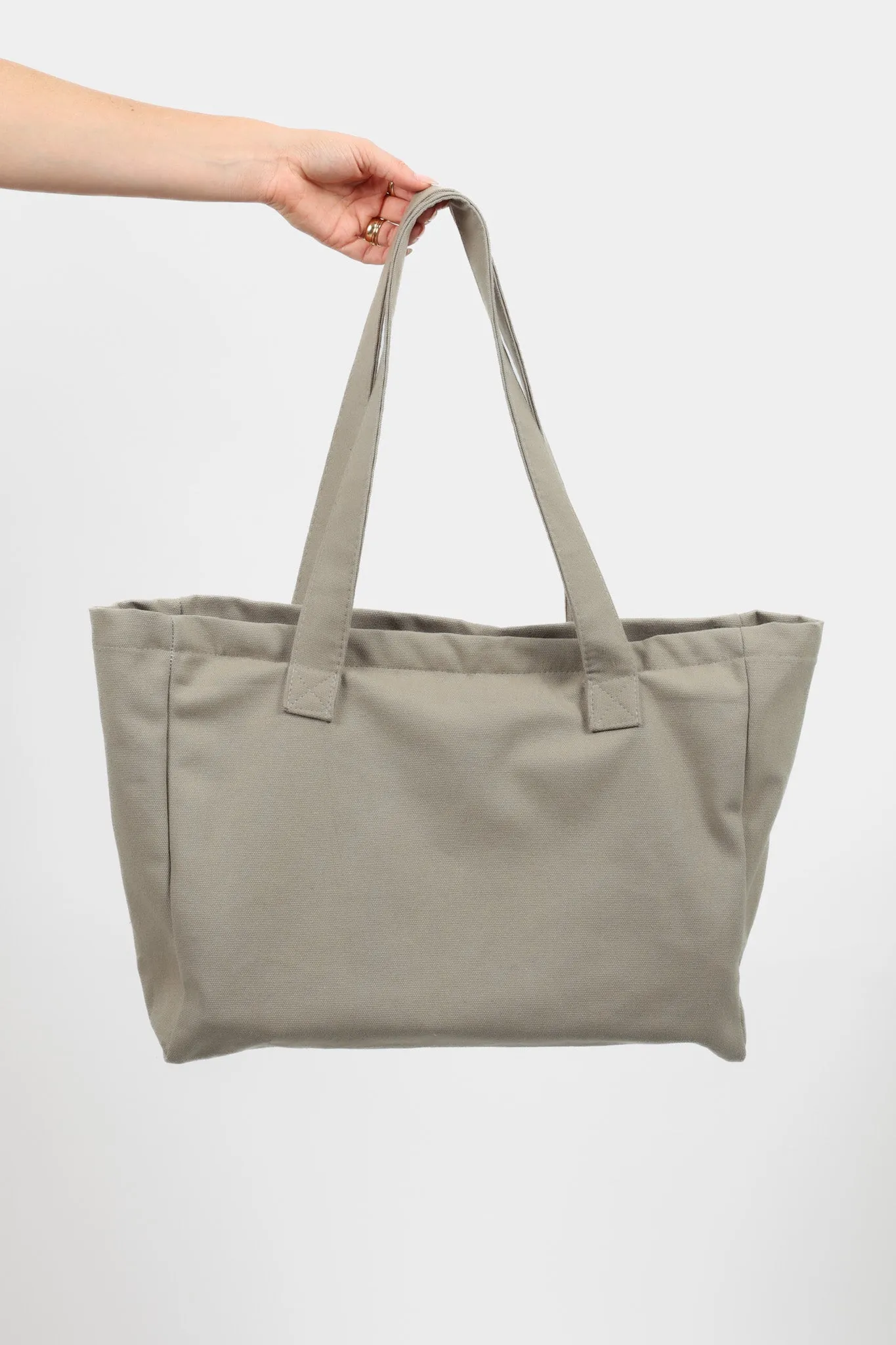 FAYT TOTE BAG KHAKI LARGE