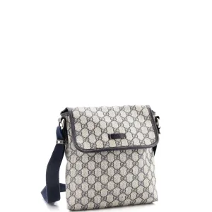 Flap Messenger GG Coated Canvas Small