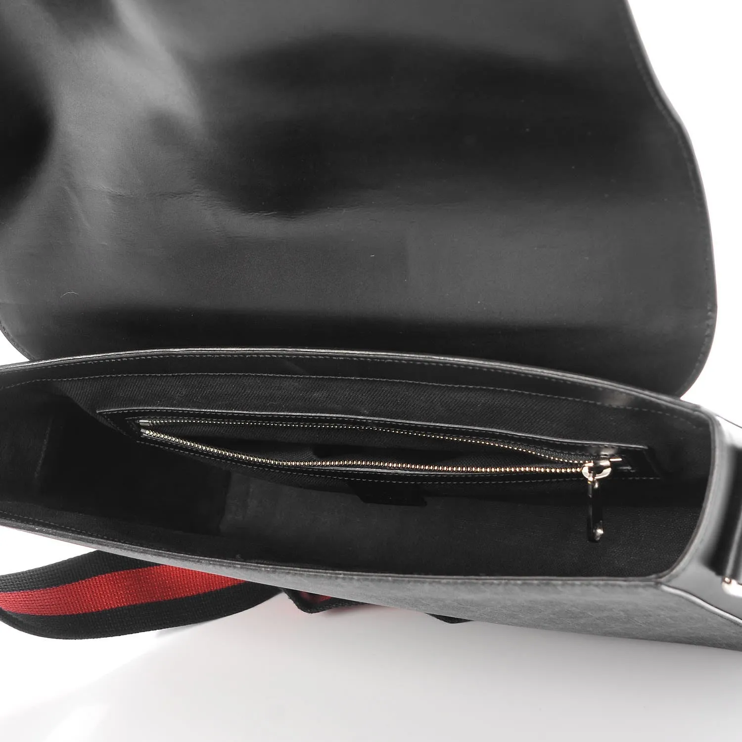 Flap Web Bag Gucci Supreme Messenger Monogram Precision-engineered GG Black Daily special