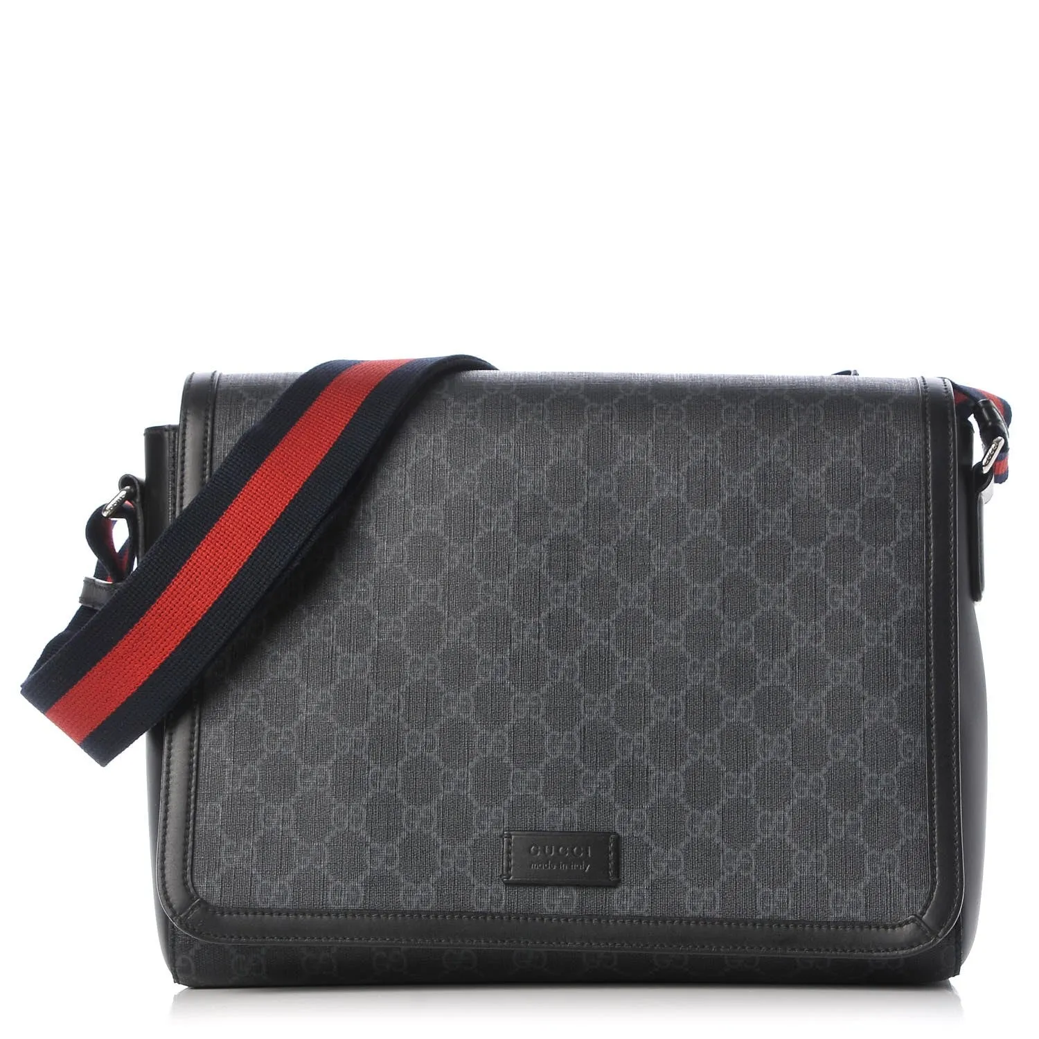 Flap Web Bag Gucci Supreme Messenger Monogram Precision-engineered GG Black Daily special