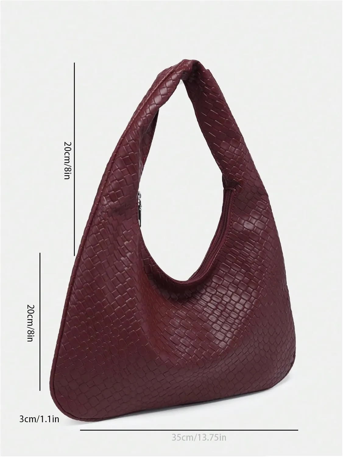 Floerns Women's Vintage Leather Tote Shoulder Handbag Top Handle Hobo Bag
