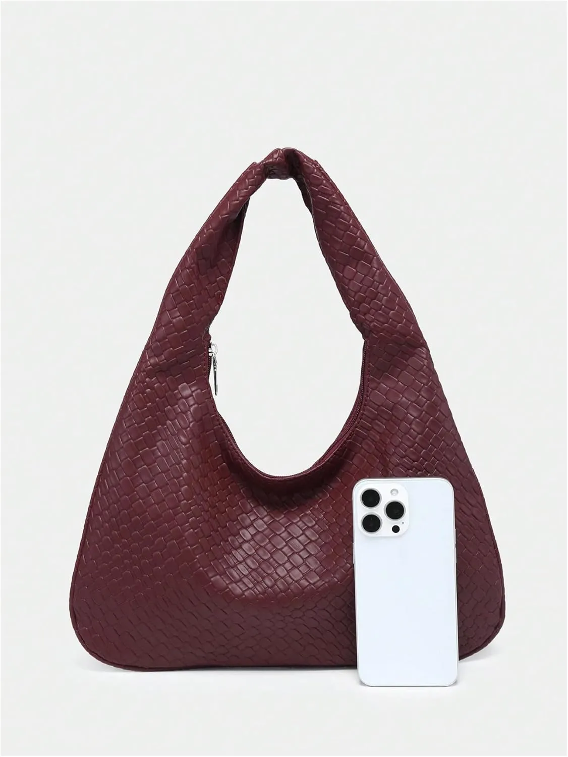 Floerns Women's Vintage Leather Tote Shoulder Handbag Top Handle Hobo Bag