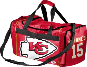 FOCO Kansas City Chiefs Official NFL Duffel Gym Bag - Patrick Mahomes #15