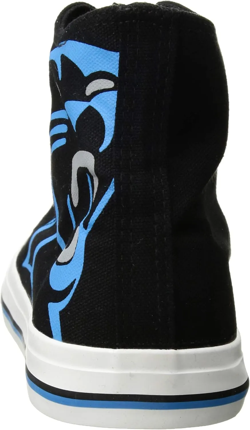 FOCO Mens NFL High Top Big Logo Canvas Sneakers Shoes