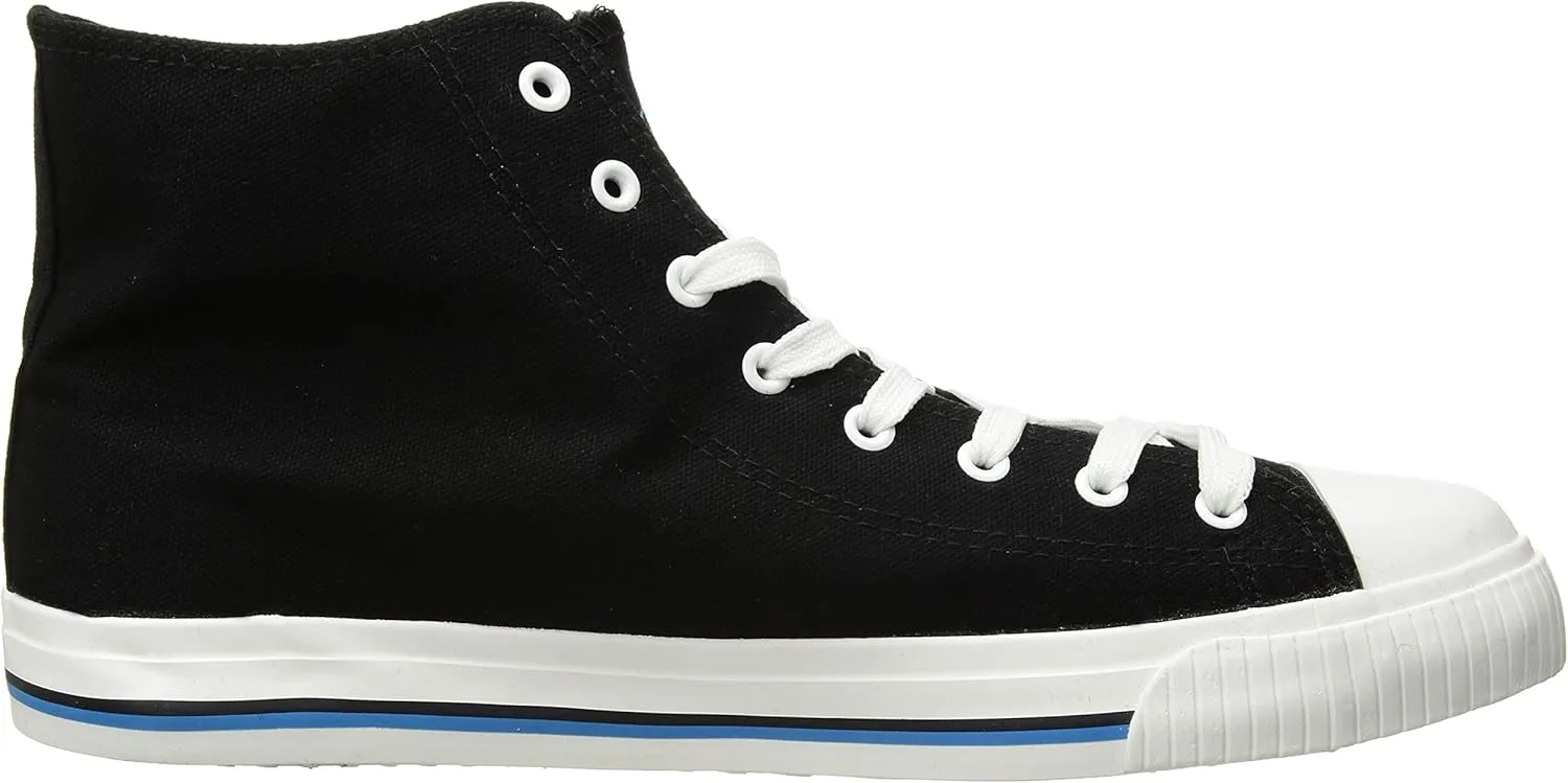 FOCO Mens NFL High Top Big Logo Canvas Sneakers Shoes