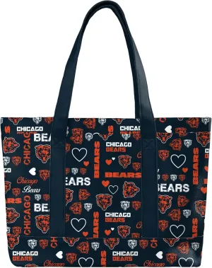 foco NFL Logo Love Tote Bag