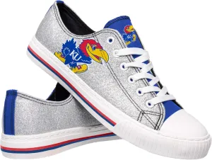 FOCO womens Ncaa College Team Logo Fashion Low Top Canvas Sneakers Shoes