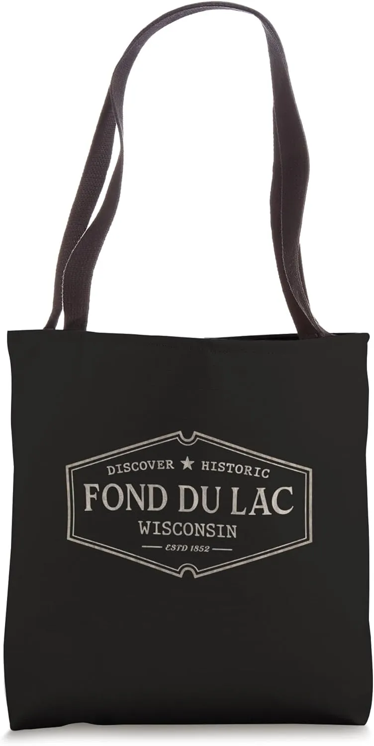 Fond du Lac Wisconsin | Historic Fond du Lac WI Tote Bag