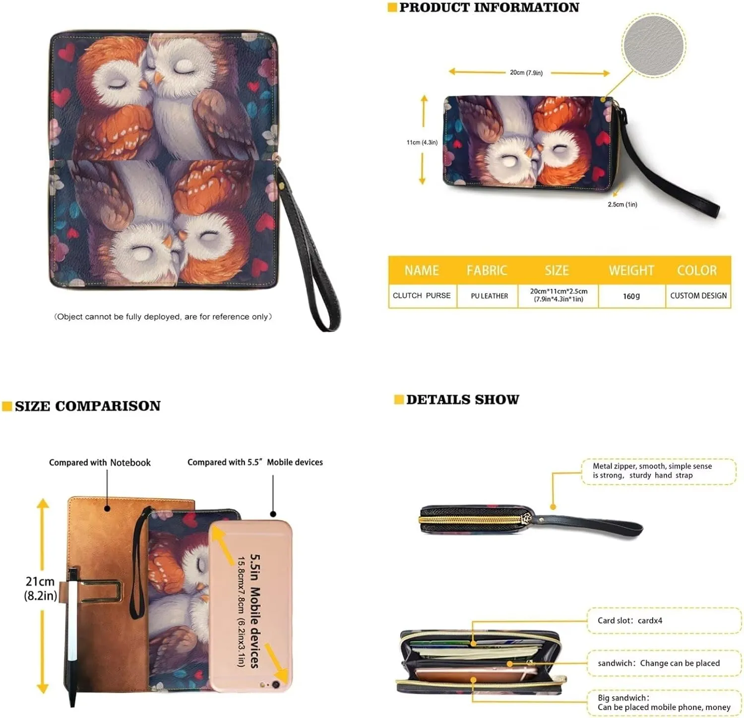 FOR U DESIGNS Purse and Wallet Set for Women Hobo Crossbody Bags Anti Theft Cute Shoulder Bags Valentine's Day Gifts for Her