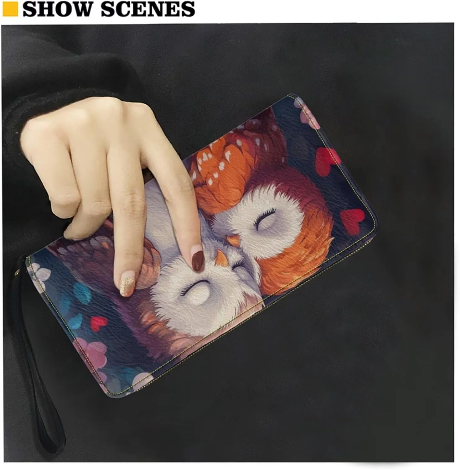 FOR U DESIGNS Purse and Wallet Set for Women Hobo Crossbody Bags Anti Theft Cute Shoulder Bags Valentine's Day Gifts for Her