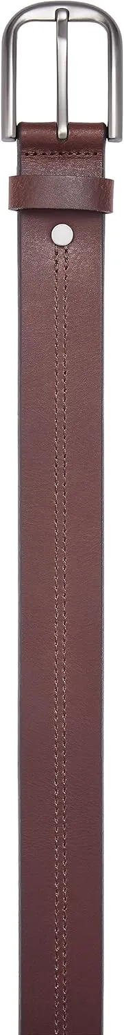 Fossil Men's Brown Leather Belt