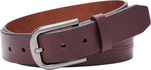 Fossil Men's Brown Leather Belt