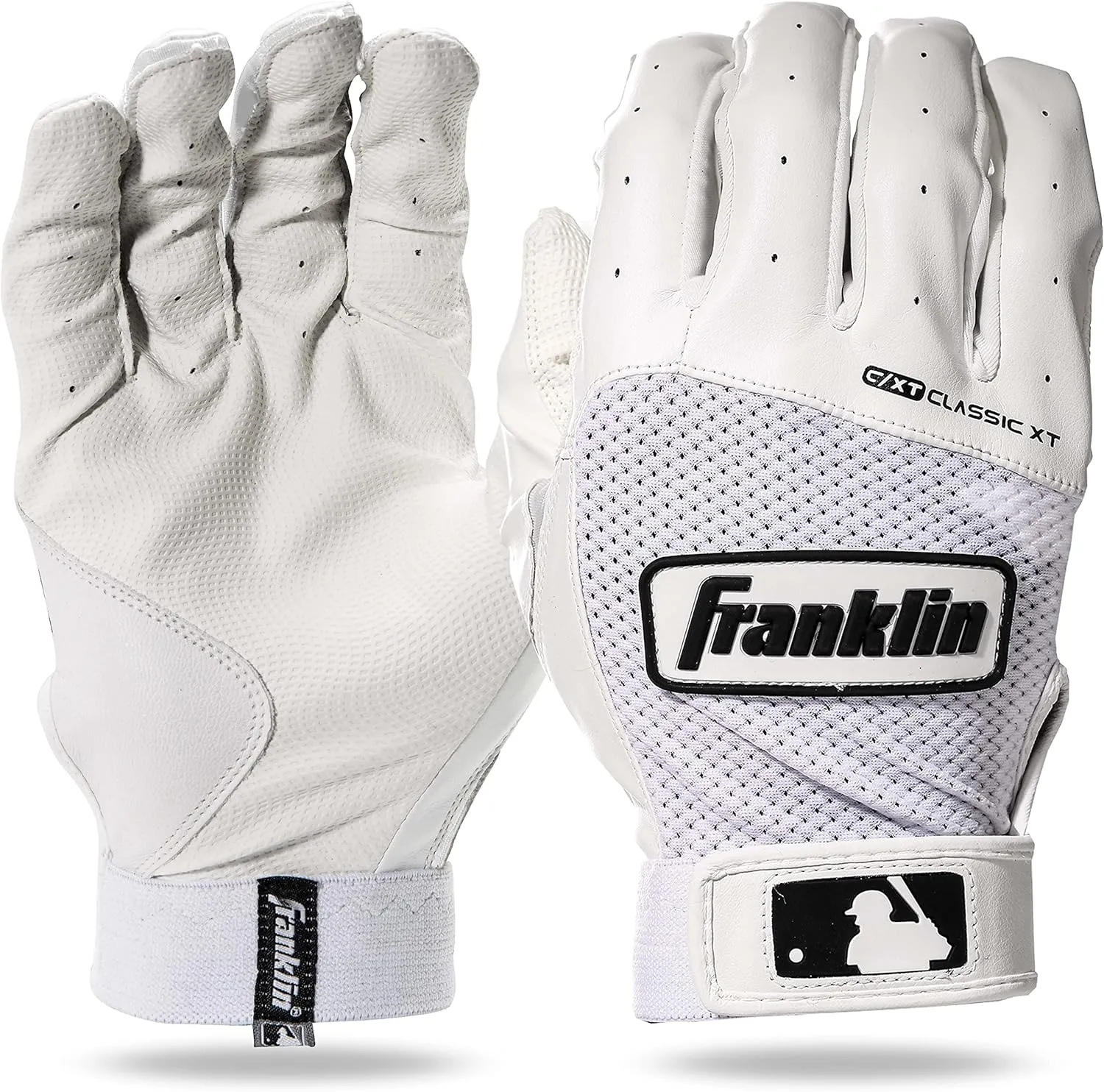 Franklin Sports MLB Classic XT Batting Gloves - Adult   Youth Batting Glove Pairs - Baseball   Softball Batting Gloves