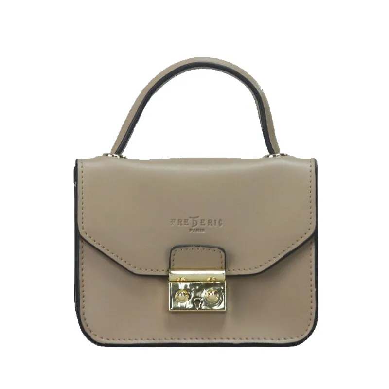 FredericT Annabelle Leather Handbag in Mushroom