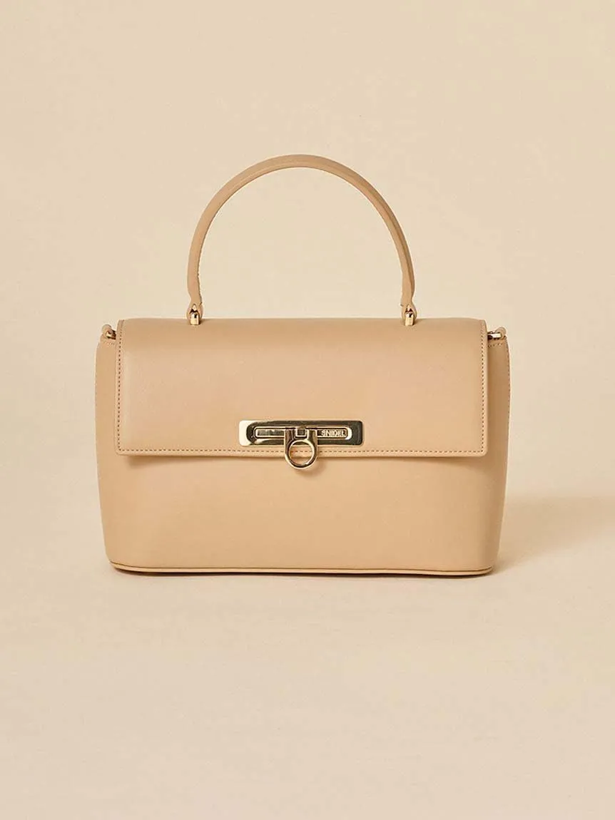 Front Metal Flap Bag
