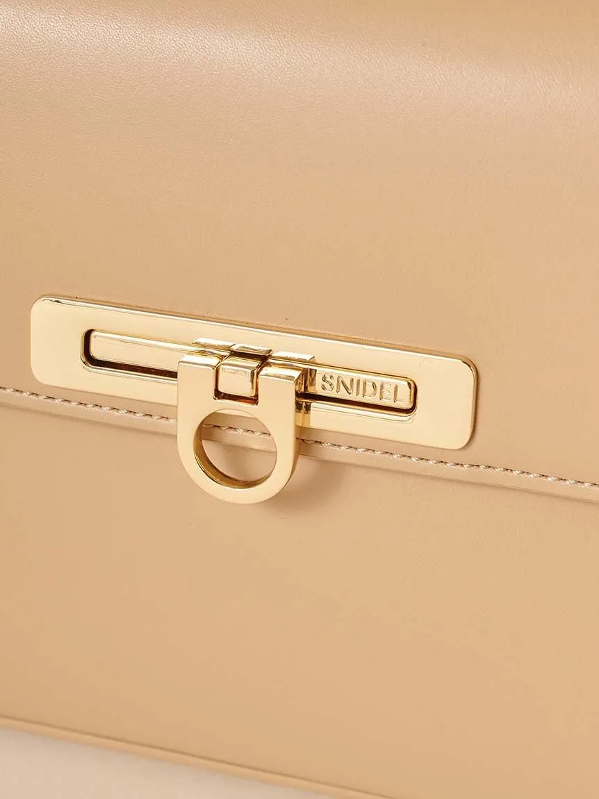 Front Metal Flap Bag